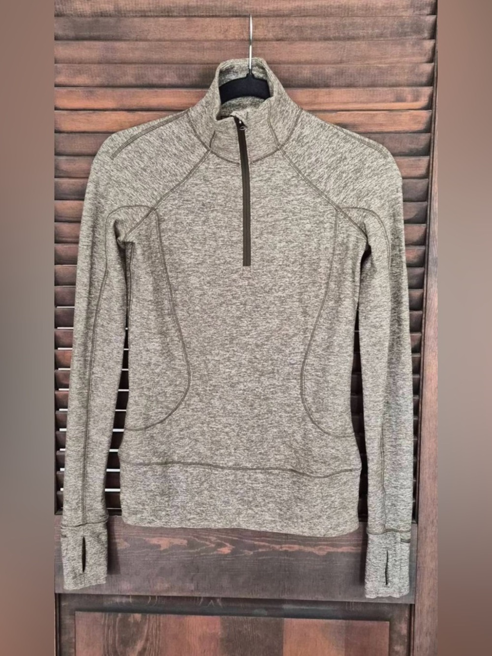 Lululemon Rush Hour 1/2 zip pullover size 2